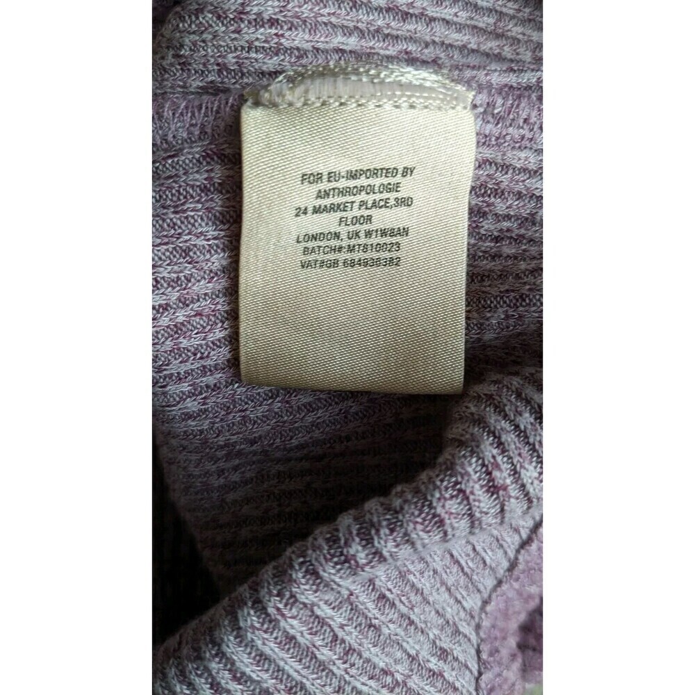 Anthropologie XL Saturday Sunday‎ Emilia Brushed Fleece Tie Front Top - Picture 6 of 9